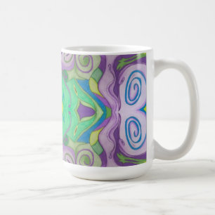 Mug d'Imaginaire vert pourpre