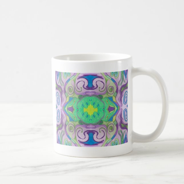 Mug d'Imaginaire vert pourpre (Droite)