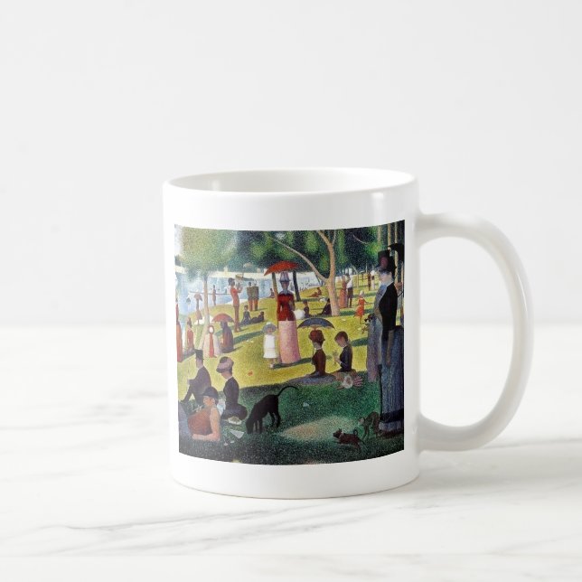 Mug Dimanche après-midi La grand Jatte - Georges (Droite)