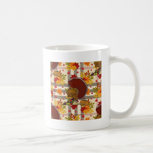 Mug dinde d'action de grâces (Droite)