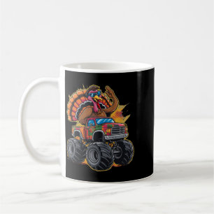 Mug Dinde de Thanksgiving conduisant un camion monstre