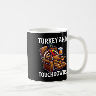 Mug Dinde et touchés Football de Thanksgiving Papa Fu