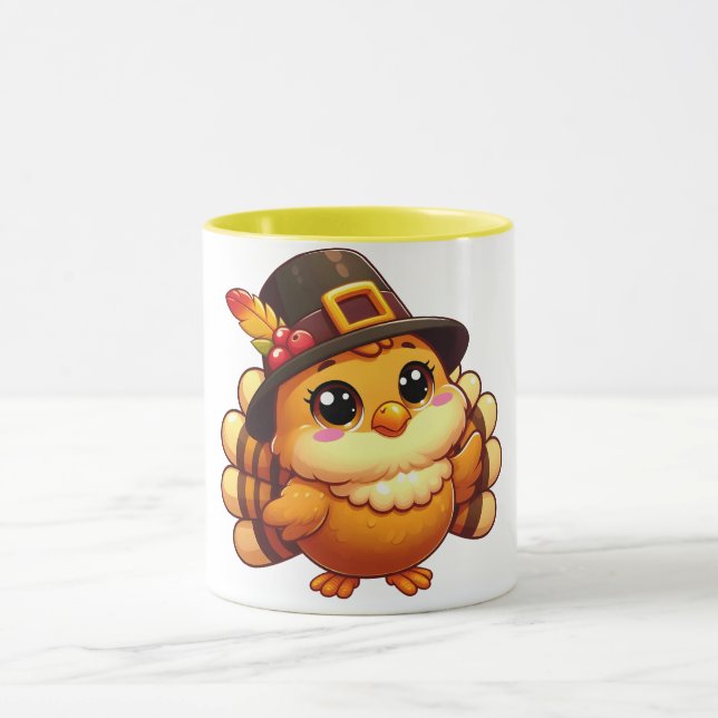 Mug dinde mignonne #2 (Centre)