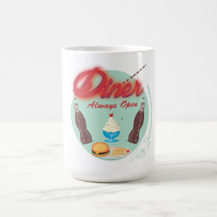 Mug Dîner Américain Rétro