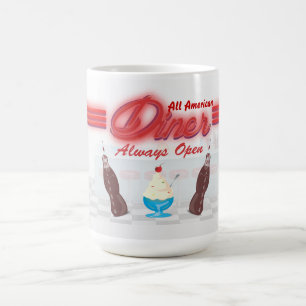 Mug Dîner Américain Vintage