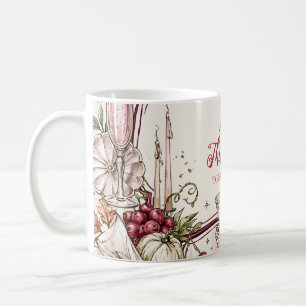 Mug Dîner de Friendsgiving entre amis romantiques et c