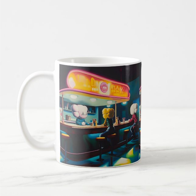 Mug diner de kaws (Gauche)