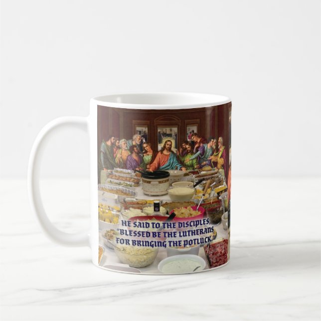 Mug Dîner de la Cène luthérien  (Gauche)