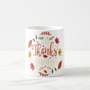 Mug Dîner de Thanksgiving Fête en famille Cadeaux de v