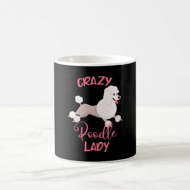 Mug Dingue Lady Drôle Chien Drôle Mama Femmes (Centre)