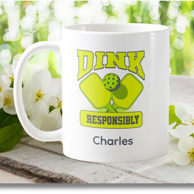 Mug Dink Dink responsable Pickleball (Créateur téléchargé)