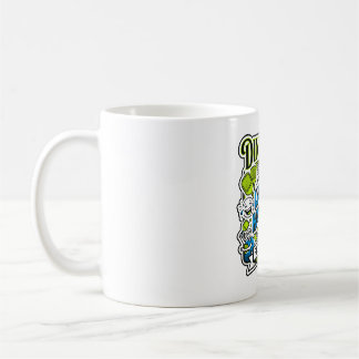 Mug Dink Hard Rire Plus Fort Typographie Pickleball