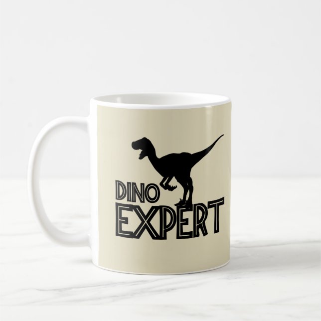 Mug Dino Expert - Amateurs de dinosaures (Gauche)