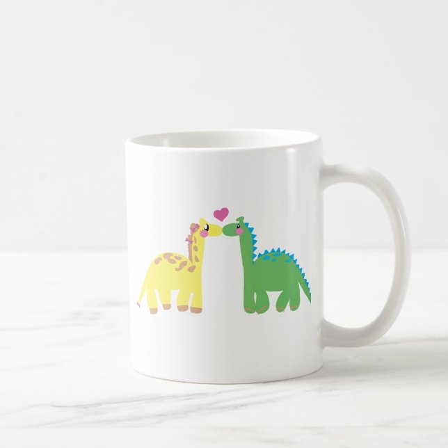 Mug DINOsaur et un GIRAFFE (Droite)