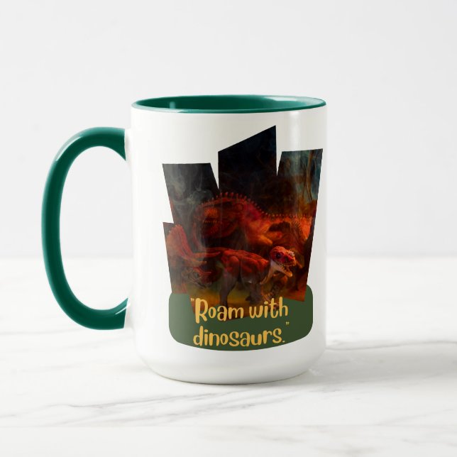 Mug dinosaure (Gauche)