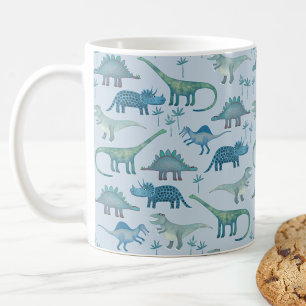 Mug Dinosaure bleu