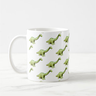 Mug Dinosaure Dessin de dessin Brontosaurus