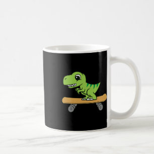 Mug Dinosaure en skateboard Mignon Dinosaure de skateb