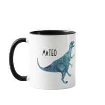 Dinosaure personnalisé de nom