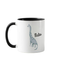 Dinosaure personnalisé de nom
