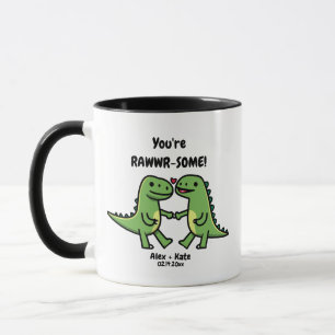 Mug Dinosaure valentines