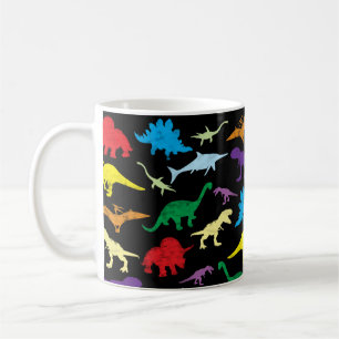 Mug Dinosaures colorés Motif pour enfants