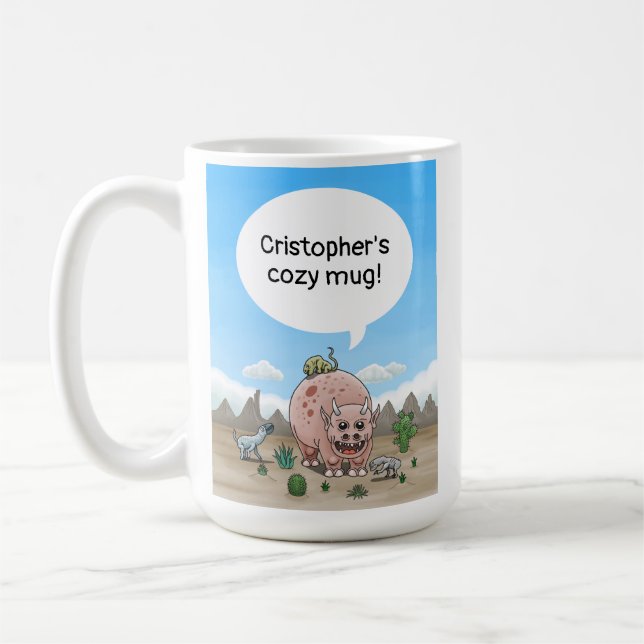 Mug Dinosaures d'Imaginaire (Gauche)
