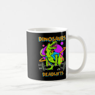 Mug Dinosaures drôles et musculation haltérophilie Bod