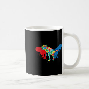 Mug Dinosaures Puzzle Dino Sensibilisation sur l'autis