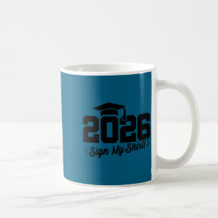 Mug diplômé 2026 - chemise dédicacée - promotion o