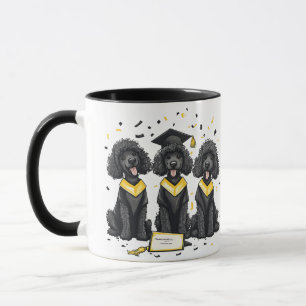Mug Diplôme Chiens de caniche standard