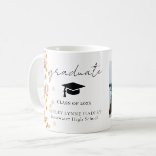 Mug Diplômé de la photographie Gold moderne