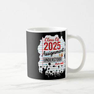 Mug Diplômé de la promotion 2025 Collège École Supérie