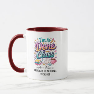 Mug Diplômé de la promotion 2025 Personnalisé