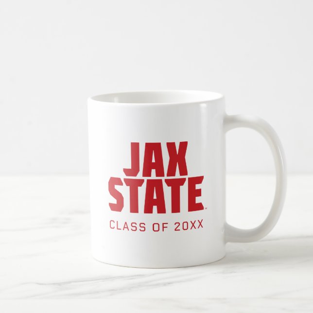 Mug Diplômé de l'Université d'État de Jacksonville (Droite)