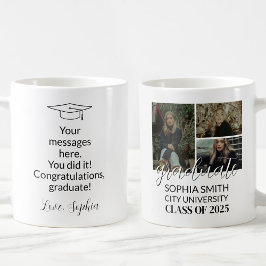 Mug Diplômé Félicitations Personnalisé 3-Photos