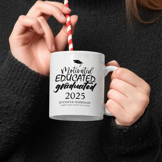 Mug Diplômé motivé (Créateur téléchargé)