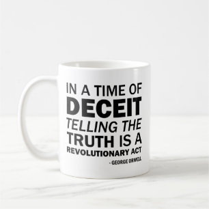 Mug Dire la vérité est un acte révolutionnaire
