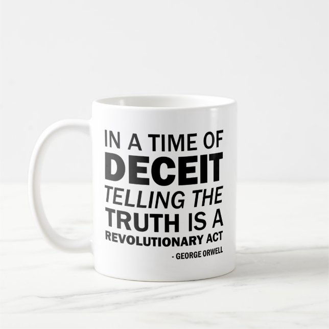 Mug Dire la vérité est un acte révolutionnaire (Gauche)