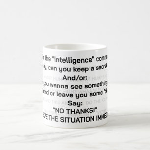 Mug "DIRE NON !" et PARTIR !