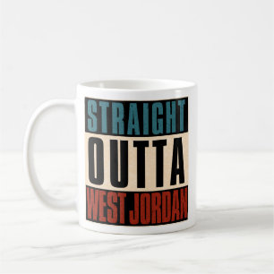 Mug Directement en périphérie ouest de Jordanie Utah U