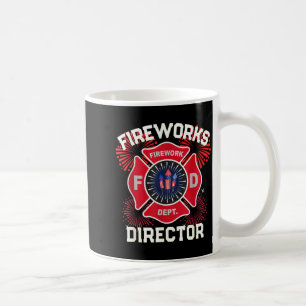 Mug Directeur de feu d'artifice drôle sécurité de l'éq