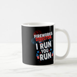 Mug Directeur de Feu d'Artifice Je Cours Vous Cours Cé