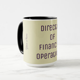 Mug "Directeur des opérations financières "