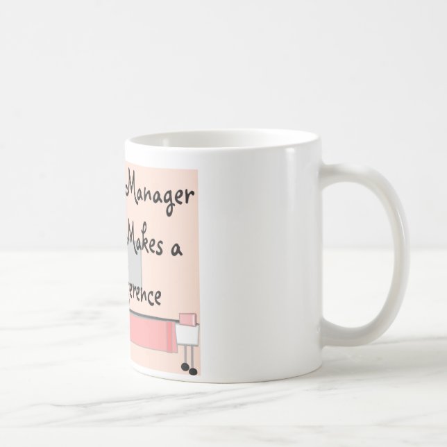 Mug Directeur d'infirmière qui fait des cadeaux d'une (Droite)