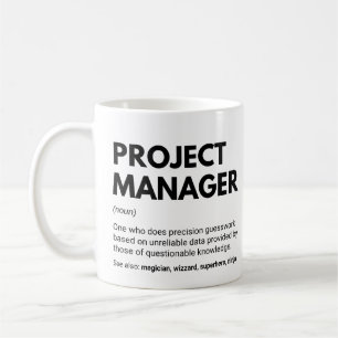 Mug Directeurs de projet Citation de travail drôle