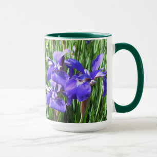 Mug d'Irises pourpres