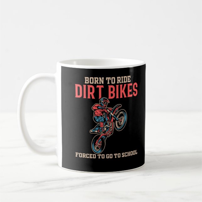 Mug Dirt Bike Boy Motocross Lover (Gauche)