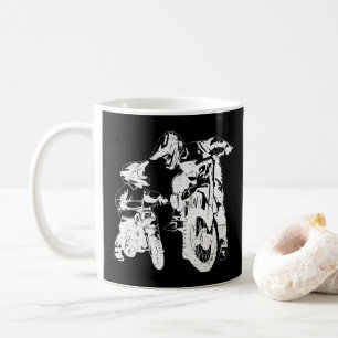 Mug Dirt Vélo Papa Motocross Motorcycle Père