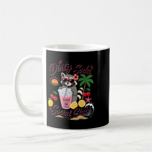 Mug Dirty Soda Social Club Raccoon Vacances d'Été